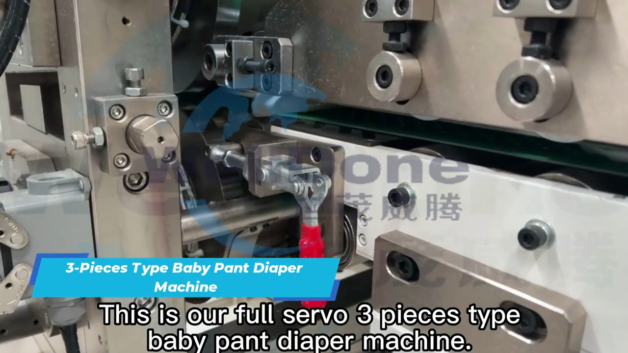  China 3-Pieces Type Baby Pant diaper Machine manufacturers - WELLDONE 
