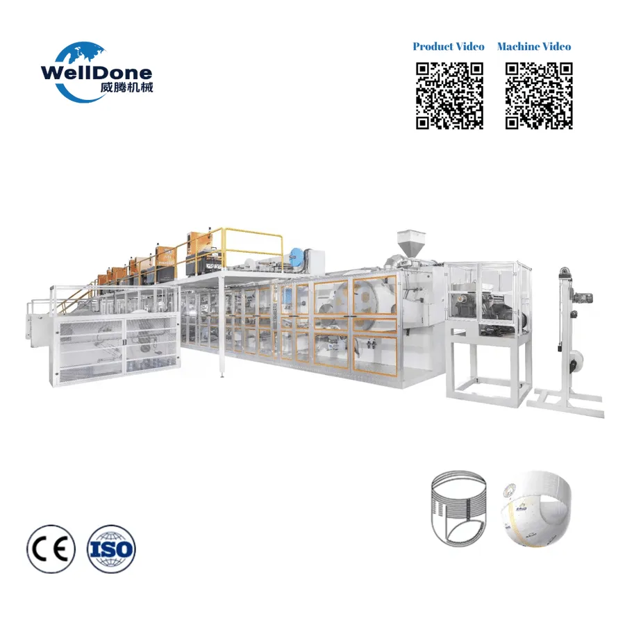 3-piece Pull-up Baby Diaper Machine​