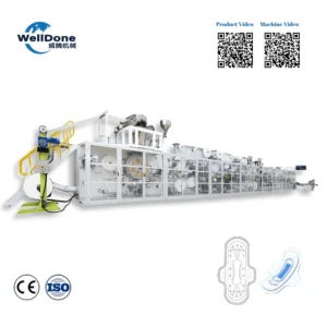 Full Servo Sanitary Napkin machine