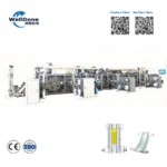 T-shape High Speed Baby Diaper Machine