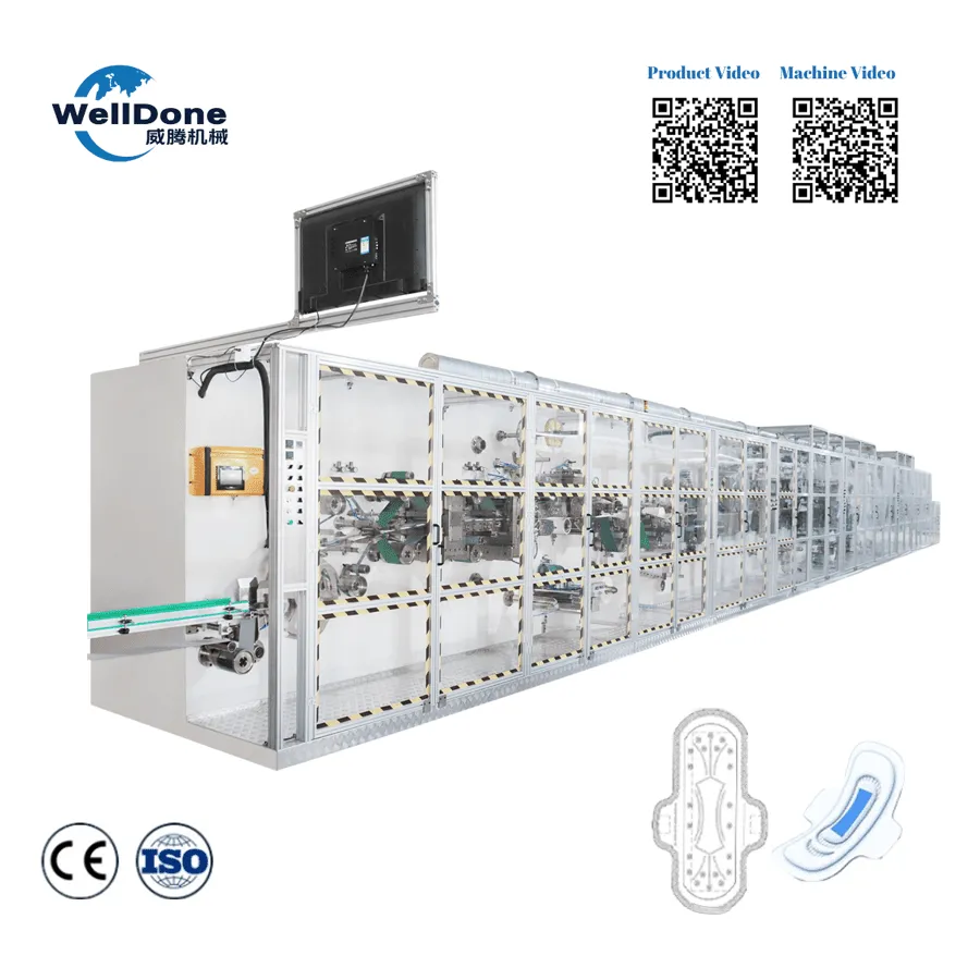 automatic-sanitary-pad-production-line-with-packaging-ready-design