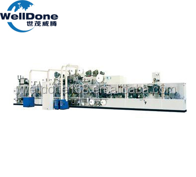 Used machine for baby diaper usage with baby diaper packing machine