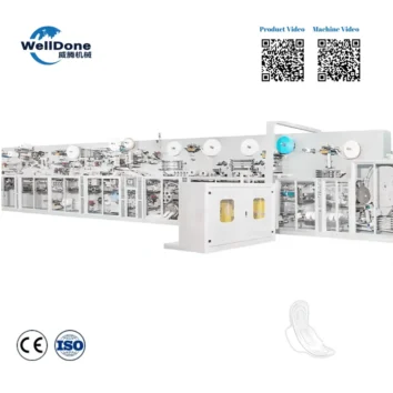 full-servo-bar-type-winged-sanitary-napkin-production-line