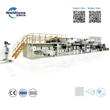 full-servo-disposable-underpad-and-pet-pee-pad-machine-manufacturing-line