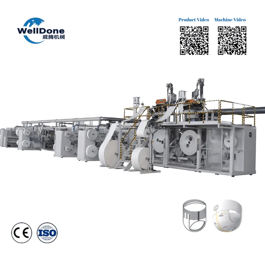 Baby pants diaper machine Baby Diaper Production Line
