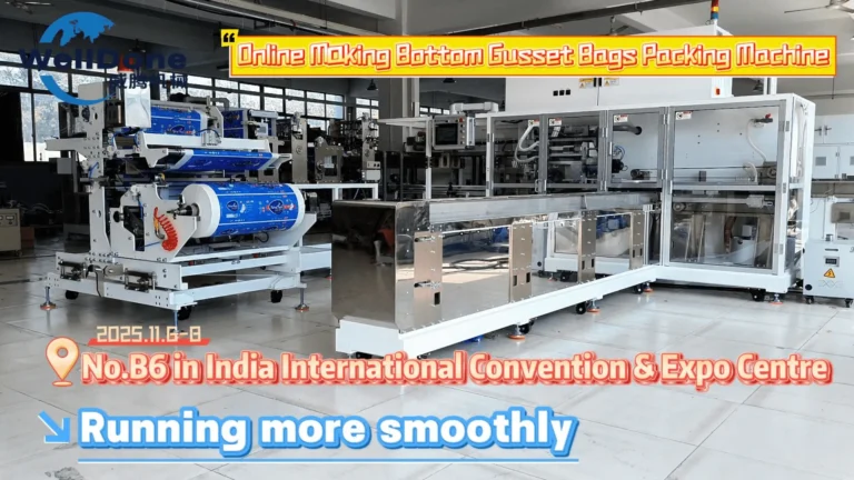 Welldone Bottom Gusset Bag Packing Machine Booth B6 India 2025
