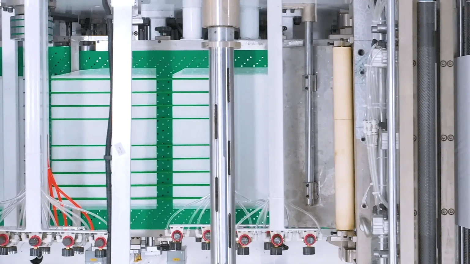 Alignment & Perforation Unit – Pet Pad Manufacturing Line