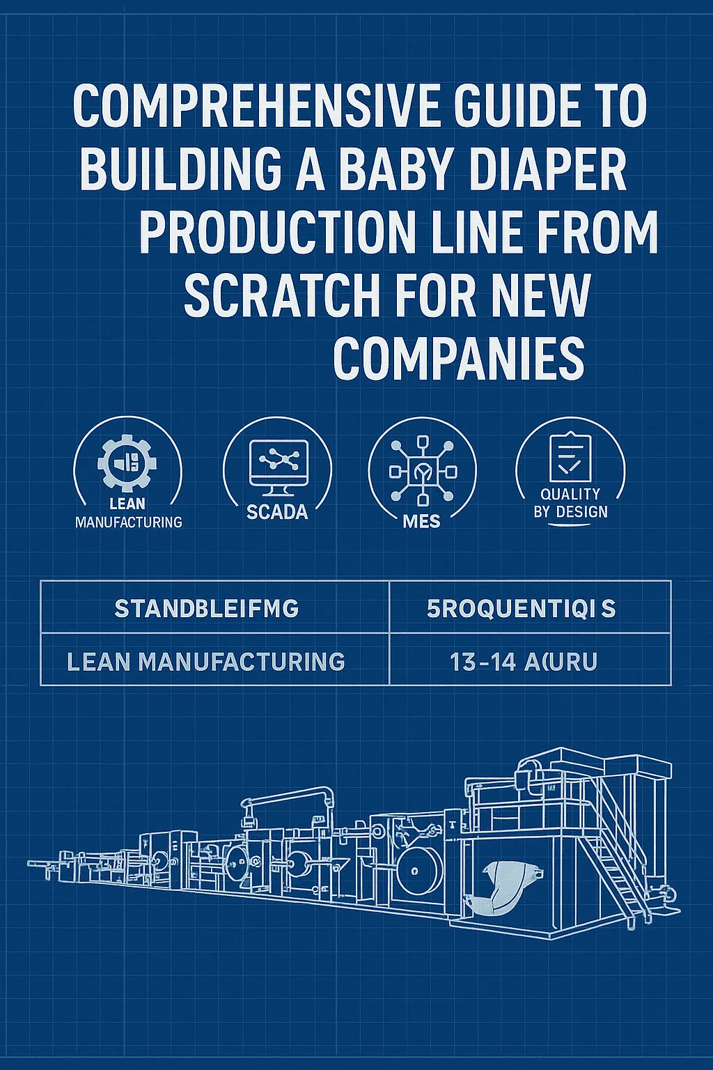 Comprehensive Guide to Building a Baby Diaper Production Line from Scratch for New Companies WellDone