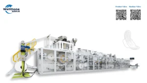 Full Servo Sanitary Napkin machine