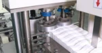 High-Speed Output of Finished Facial Tissues Napkins