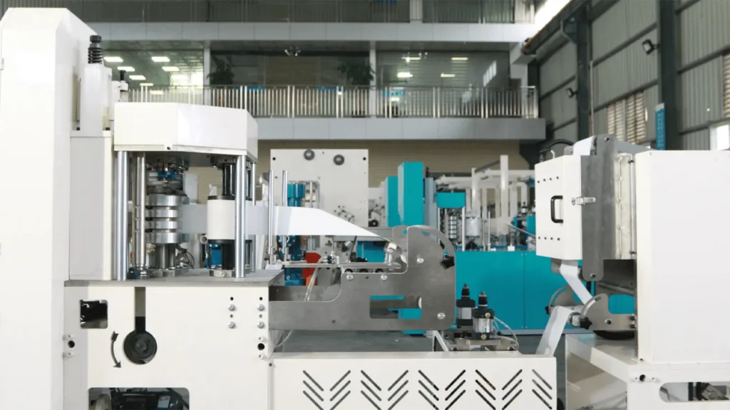 Industrial Paper & Wet Wipes Machine Operating Inside Welldone’s Automated Production Workshop