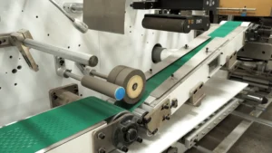 Precision Feeding & Conveyor Section for Pet Care Pad Machine