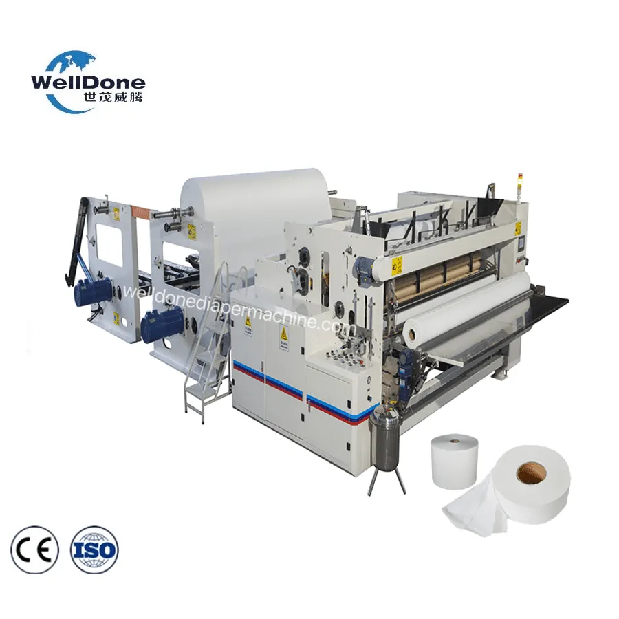 WEB-TYPE PAPER MACHINE