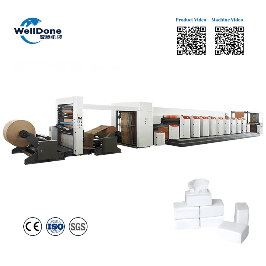 full-servo-web-type-paper-machine-high-speed-tissue-paper-production-line-welldone