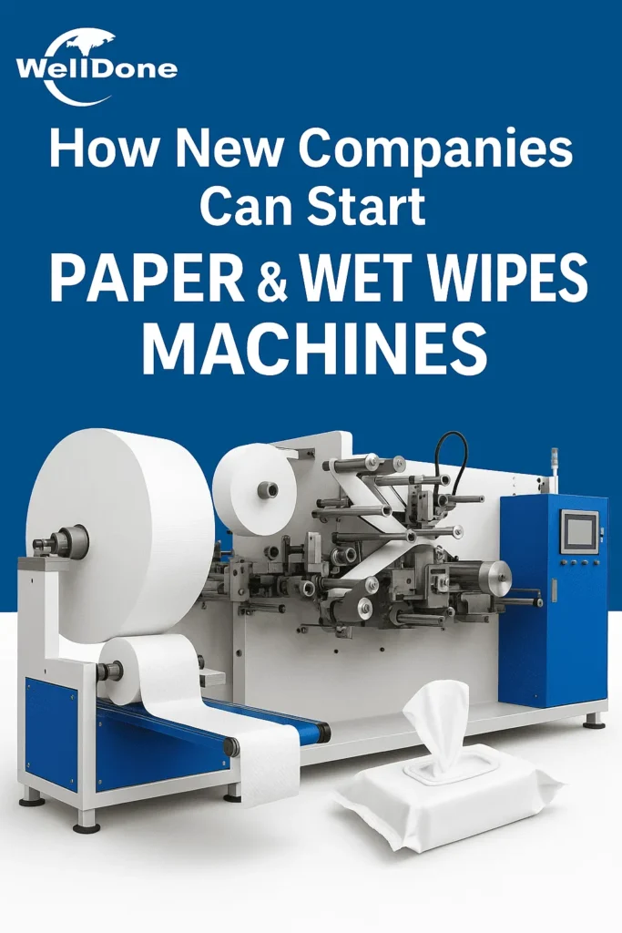 How New Companies Start Paper & Wet Wipes Production — Beginner’s Guide to Tissue & Wet Wipes Machines