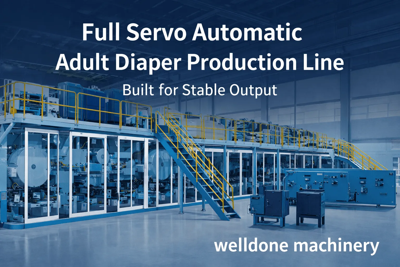 full-servo-automatic-adult-diaper-production-line-welldone-machinery