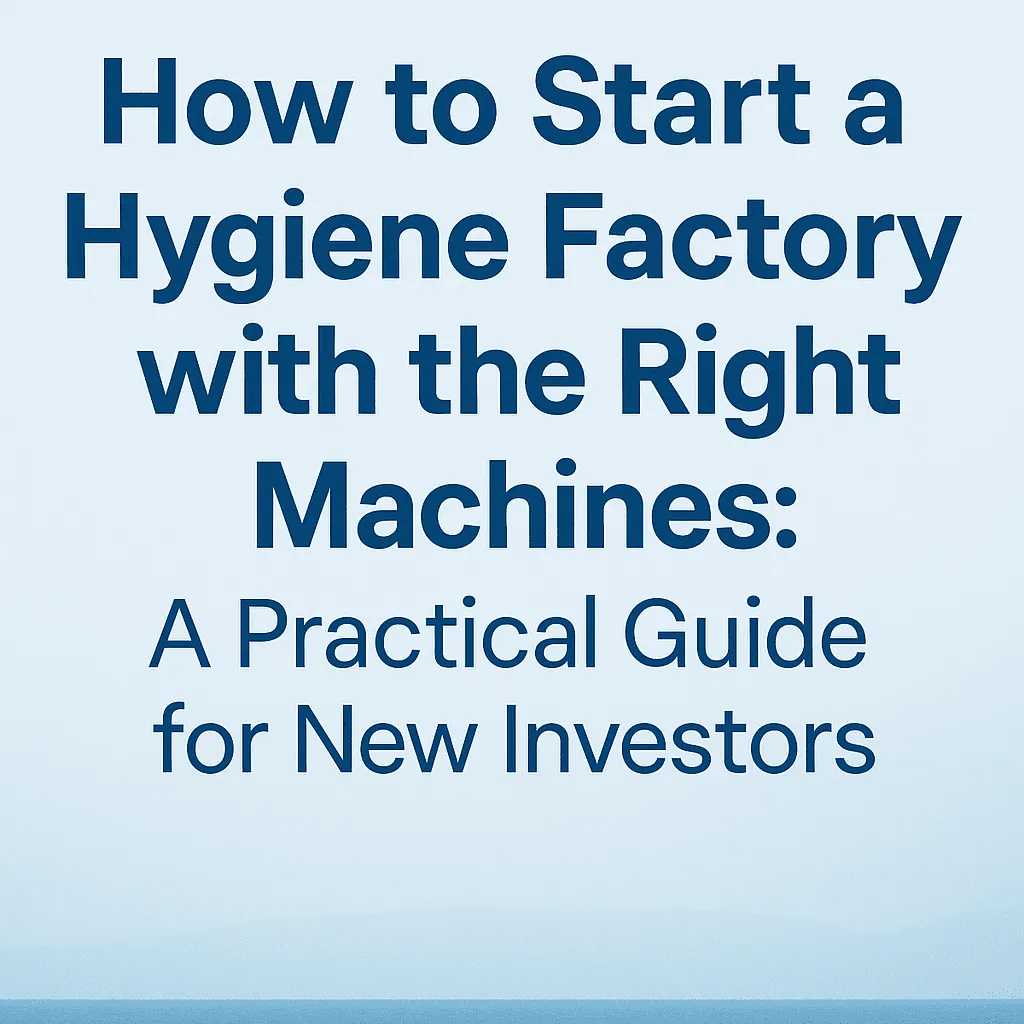 hygiene factory machinery selection, China hygiene line manufacturer evaluation, diaper production line planning