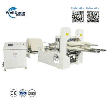 Four Output Eight-Channel High-Speed Napkin Machine