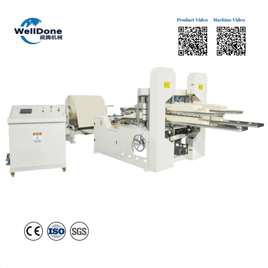 Four Output Eight-Channel High-Speed Napkin Machine