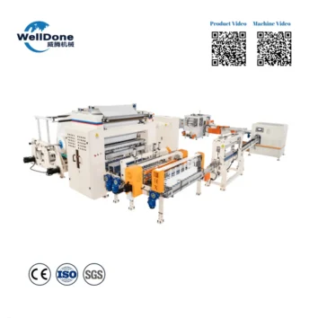 Full Servo Automatic Transferring Facial Tissue Production Line