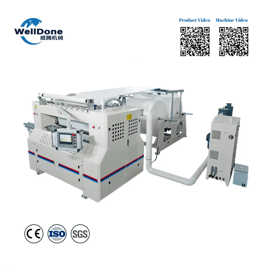 Automatic V Fold Facial Tissue and Hand Towel Paper Making Machine