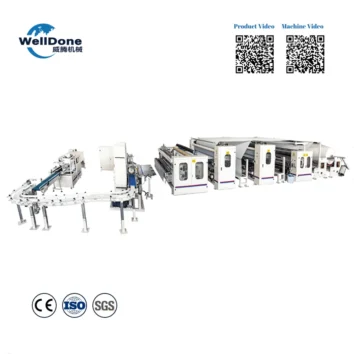 Automatic Toilet Roll & Kitchen Towel Making Machine Line