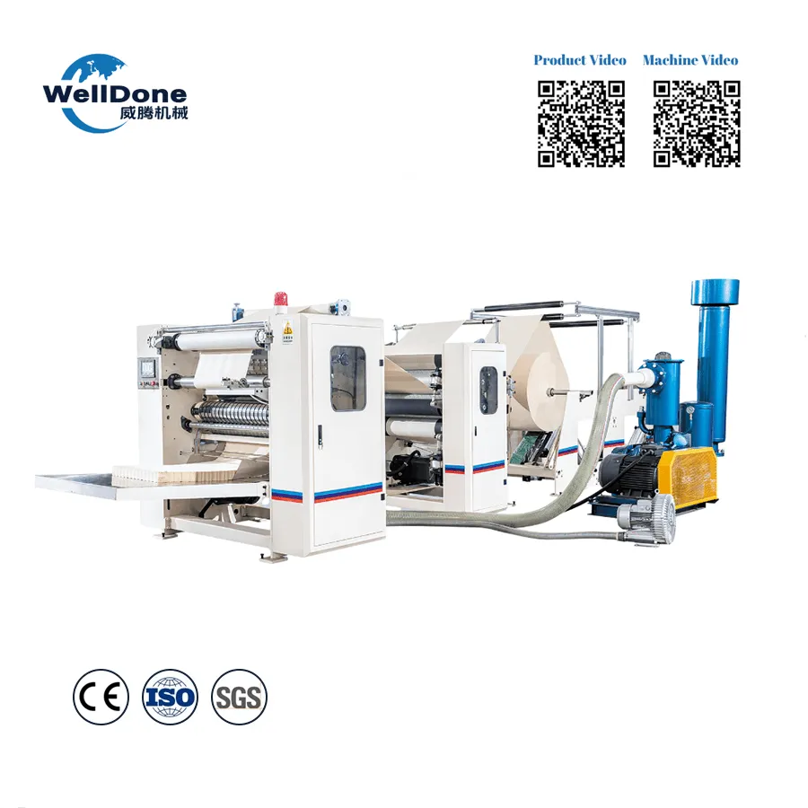 Full Servo N Fold Hand Towel Making Machine