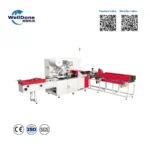 Full Servo Single Roll Toilet Paper Wrapping Machine