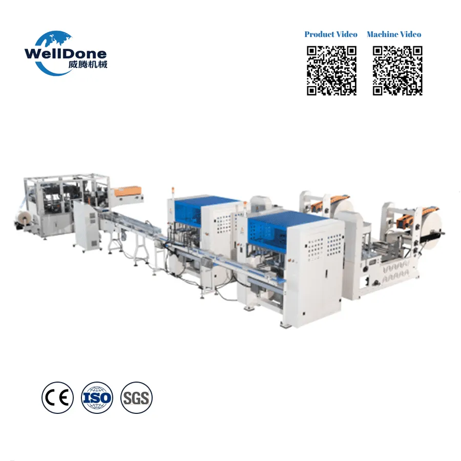 Fully Automatic Folding Napkin Production Line