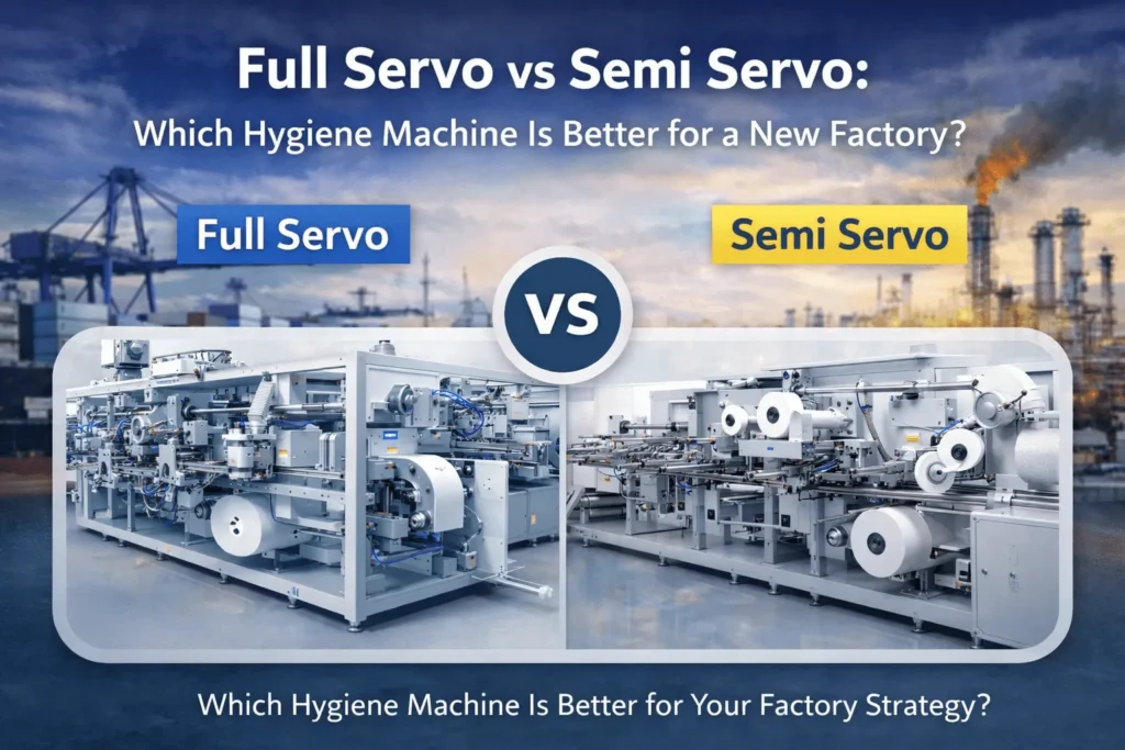 full-servo-vs-semi-servo-hygiene-machine-for-new-factory