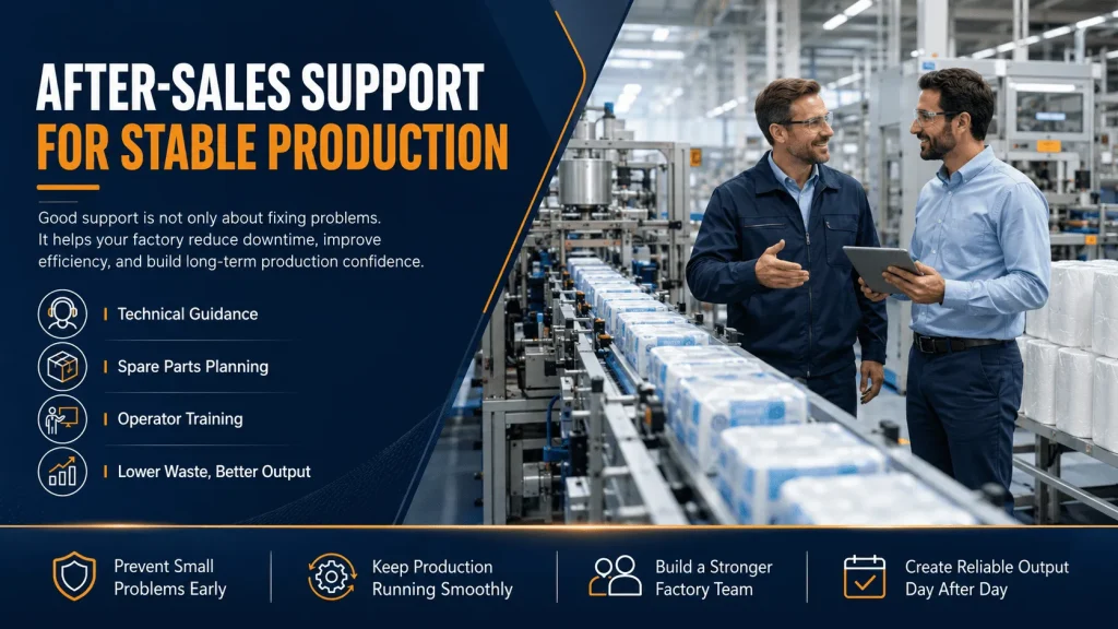 after-sales-support-stable-production-hygiene-machinery-linkedin-cover