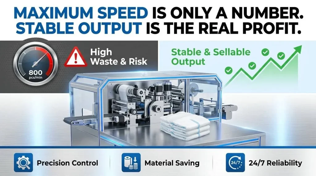 maximum-speed-vs-stable-output-adult-diaper-machine-cover