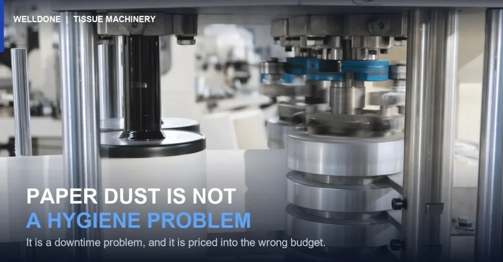 tissue-machine-dust-control-downtime-cover-titled