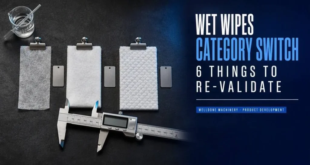 wet-wipes-category-switch-revalidation-gsm-substrate-welldone-machinery