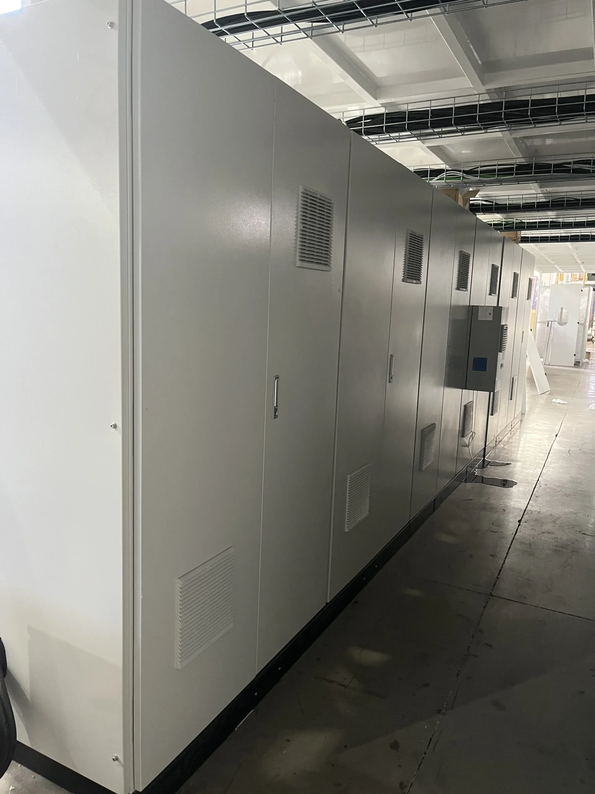 Adult diaper line electrical drive cabinets