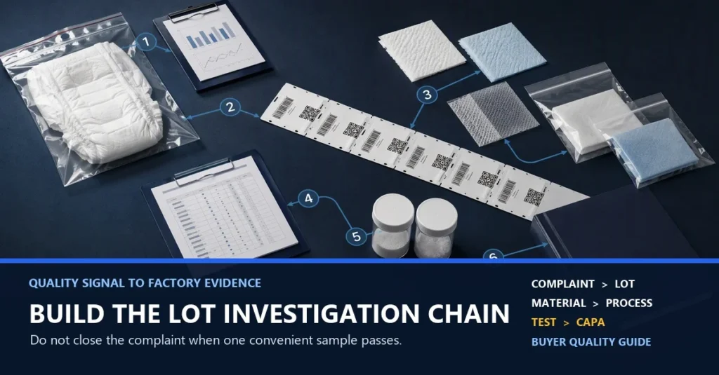 diaper-complaint-lot-investigation-capa-cover-titled