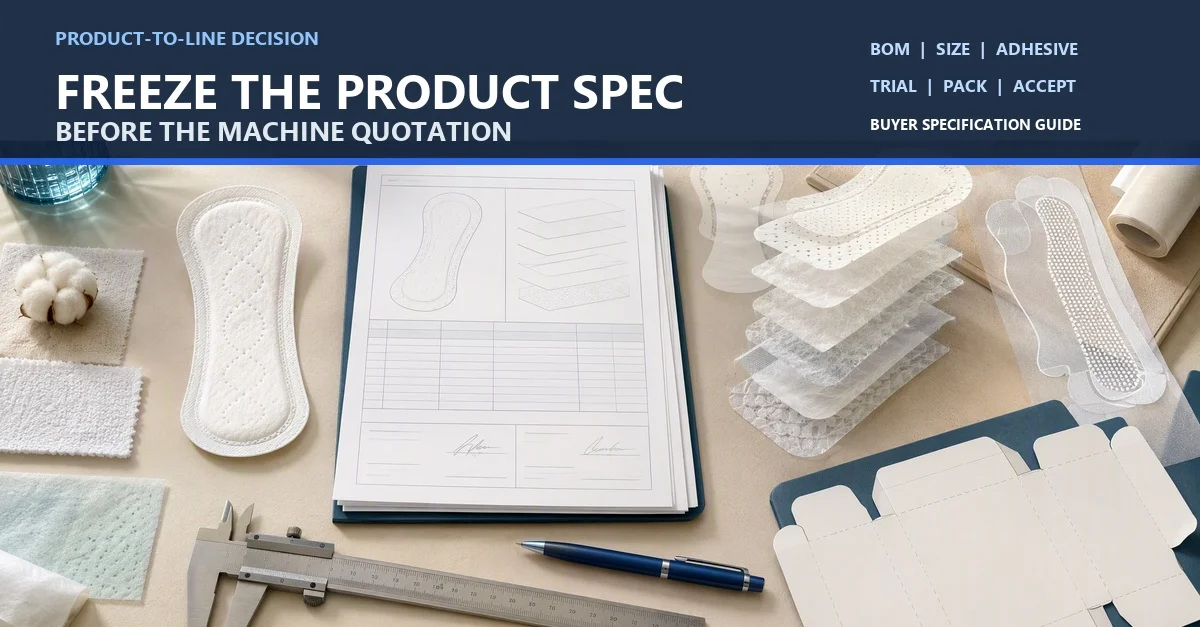 panty-liner-product-specification-before-machine-quotation-cover-titled